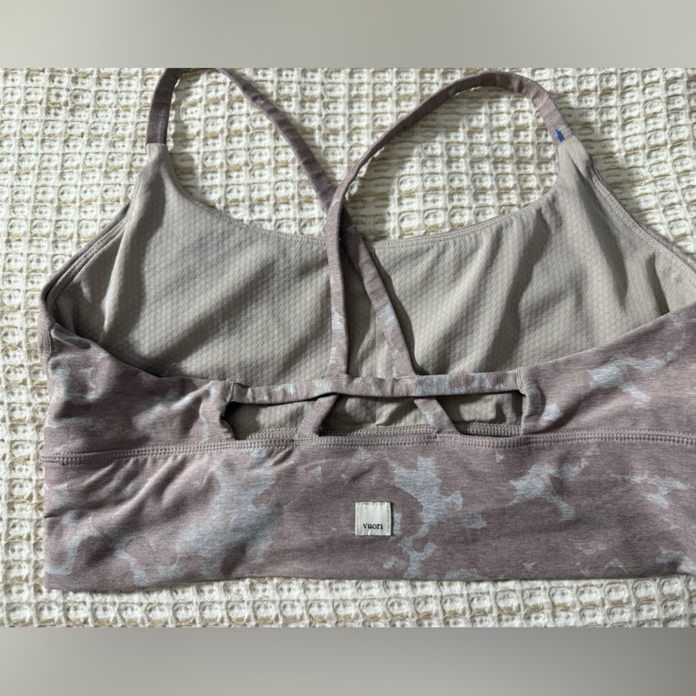 Vuori Taupe Sports Bra